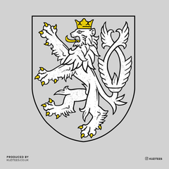 The Coat of Arms of The Czech Republic Political T-Shirt - Kuzi Tees