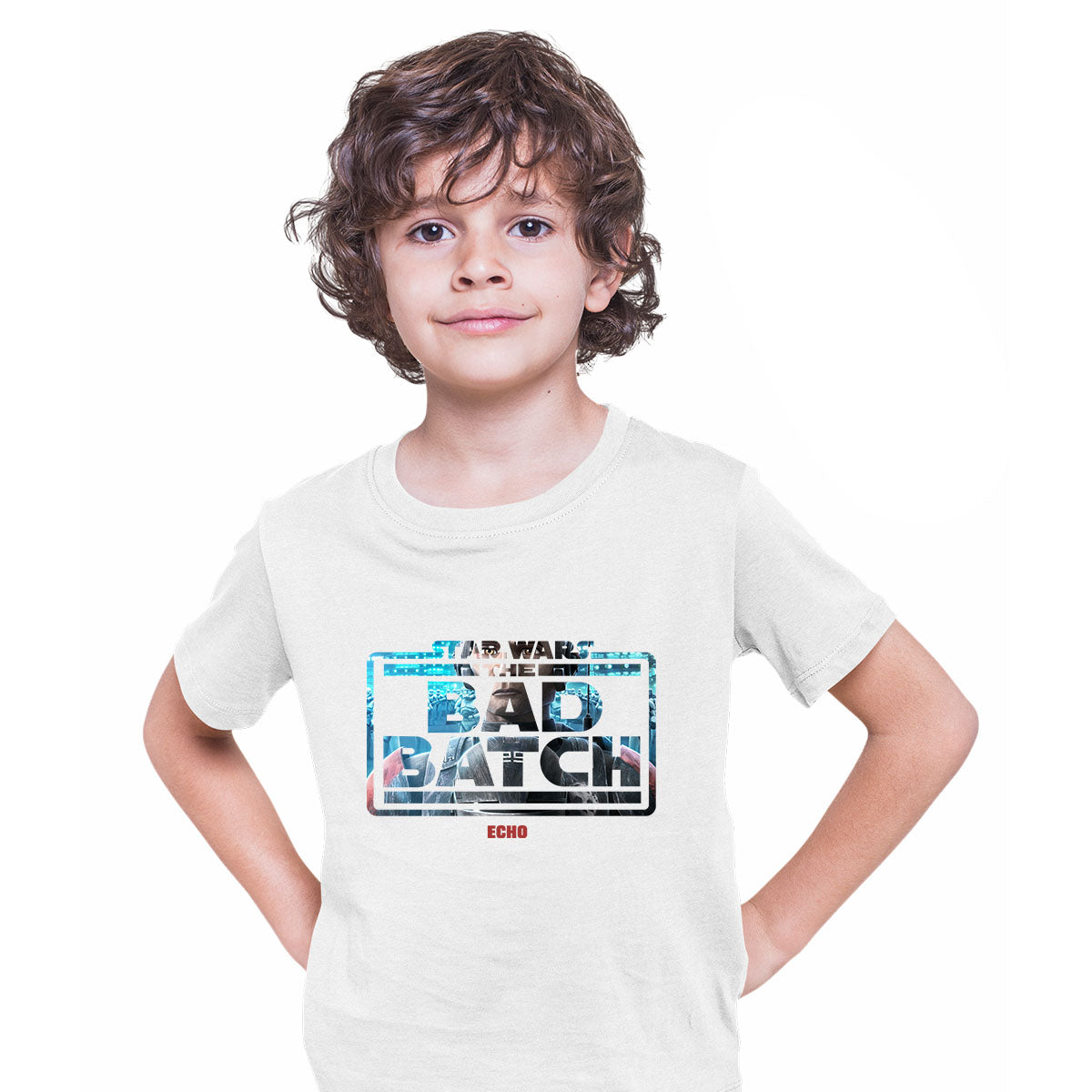 The Bad Batch - Echo Clone Wars T-Shirt Novelty Funny Gift Movie Colorful T-shirt for Kids - Kuzi Tees