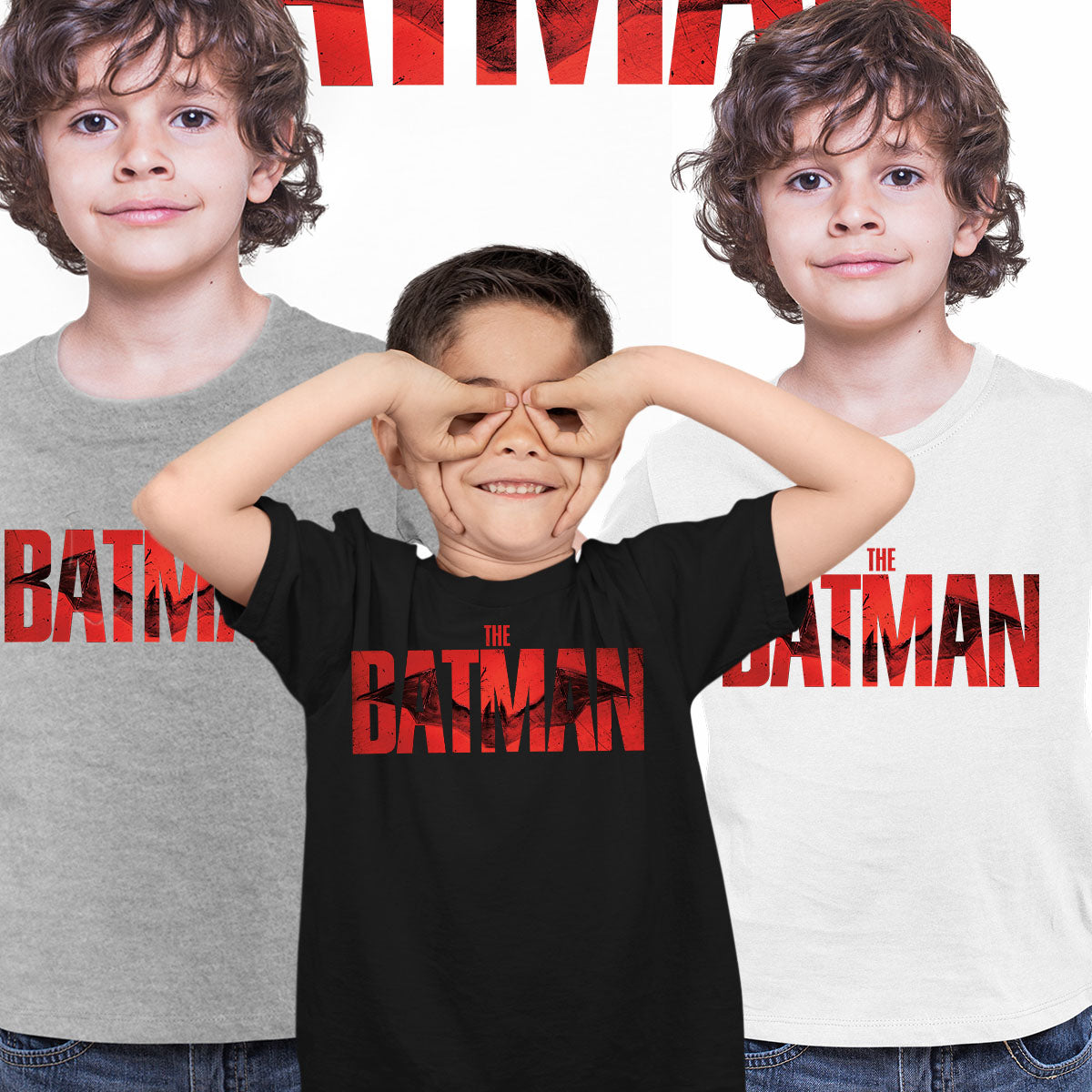 The Batman New Movie Kids T-shirt 2022 Riddler Bruce Wayne Superheroes Batman - Kuzi Tees