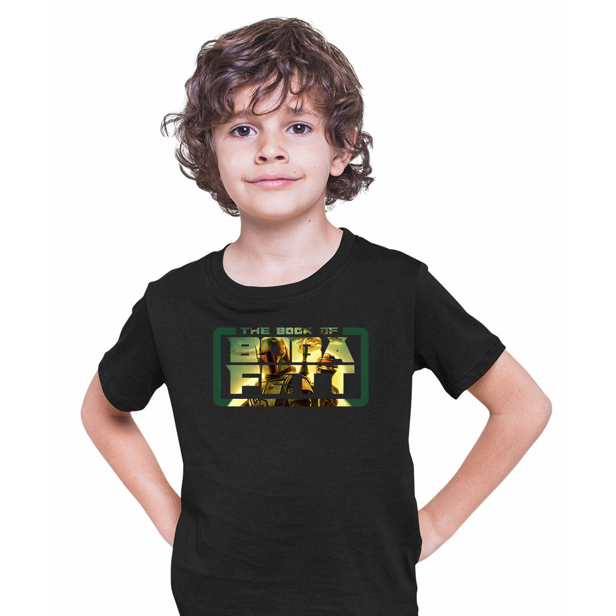 The Book of Boba Fett Tee Amazing Star Wars Saga TV Disney Typography T-shirt for Kids - Kuzi Tees