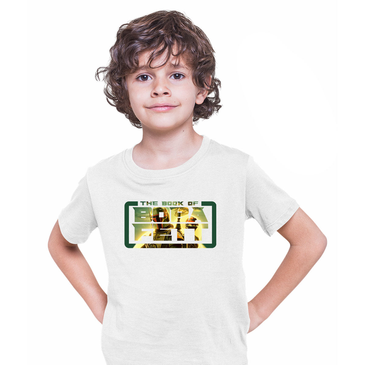 The Book of Boba Fett Tee Amazing Star Wars Saga TV Disney Typography T-shirt for Kids - Kuzi Tees