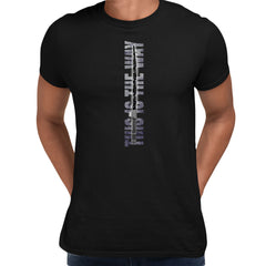 The Darksaber Boba Fett T-Shirt: TV Quote and Legendary Lightsaber Design - Kuzi Tees