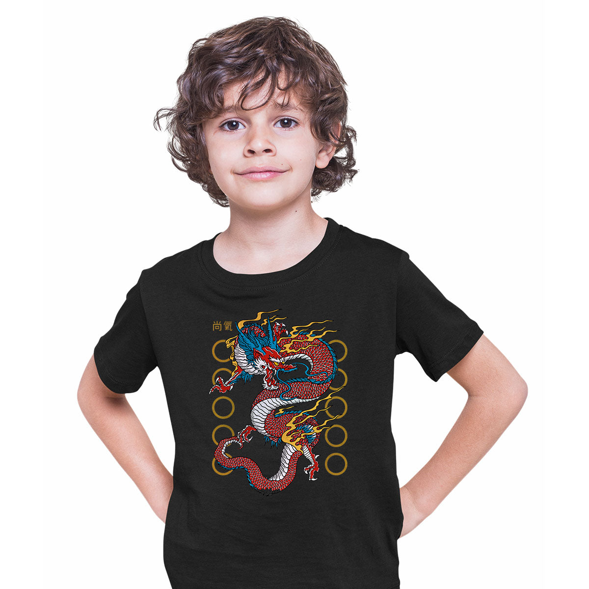 The Great Protector Shang Chi Movie Typography T-shirt for Kids - Kuzi Tees