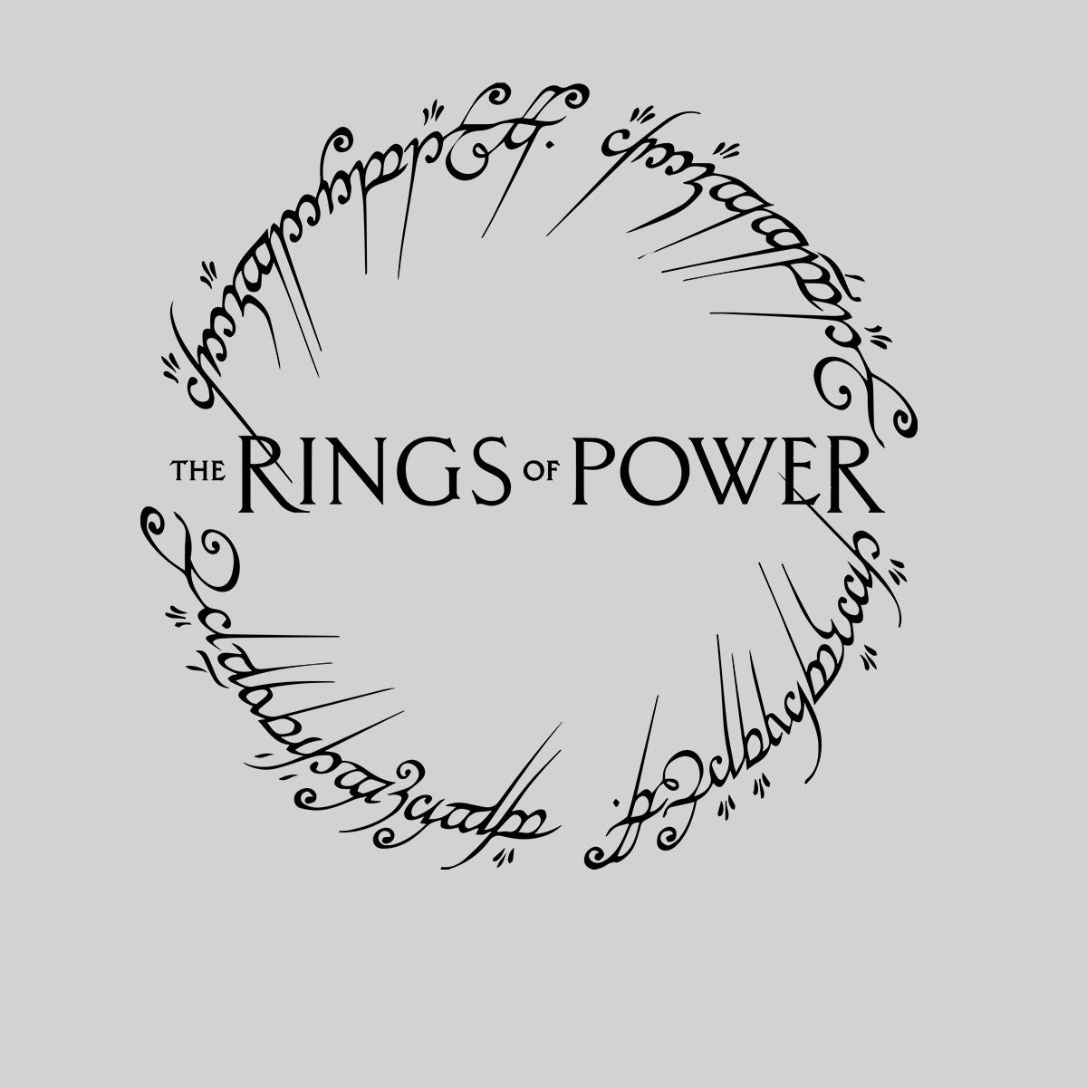 Ruling Rings Lord Of The Rings Ring Vector