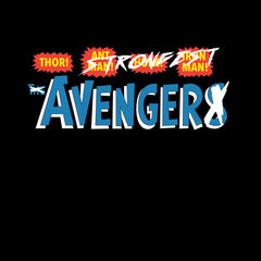 Thor strongest avenger t-shirt old school nostalgia comic book fan tee - Kuzi Tees