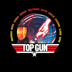 New Top Gun Helmet Nostalgia Adult T-shirt Tom Cruise Maverick - Kuzi Tees