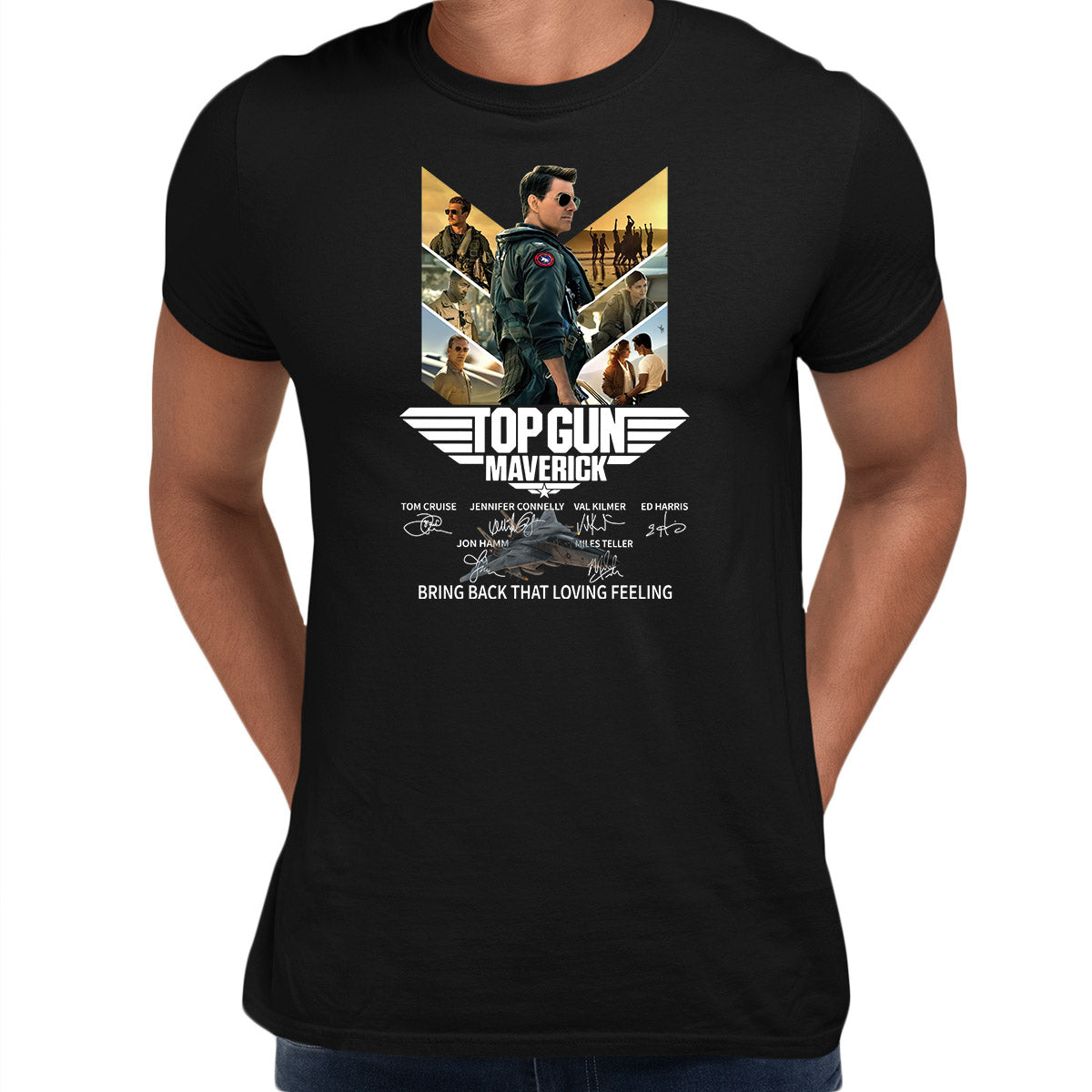 Top Gun Movie Tee Maverick T shirt Tom Cruise – Kuzi Tees