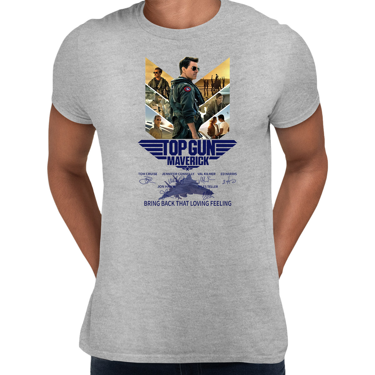 Top Gun Movie Tee Maverick T-shirt Tom Cruise - Kuzi Tees