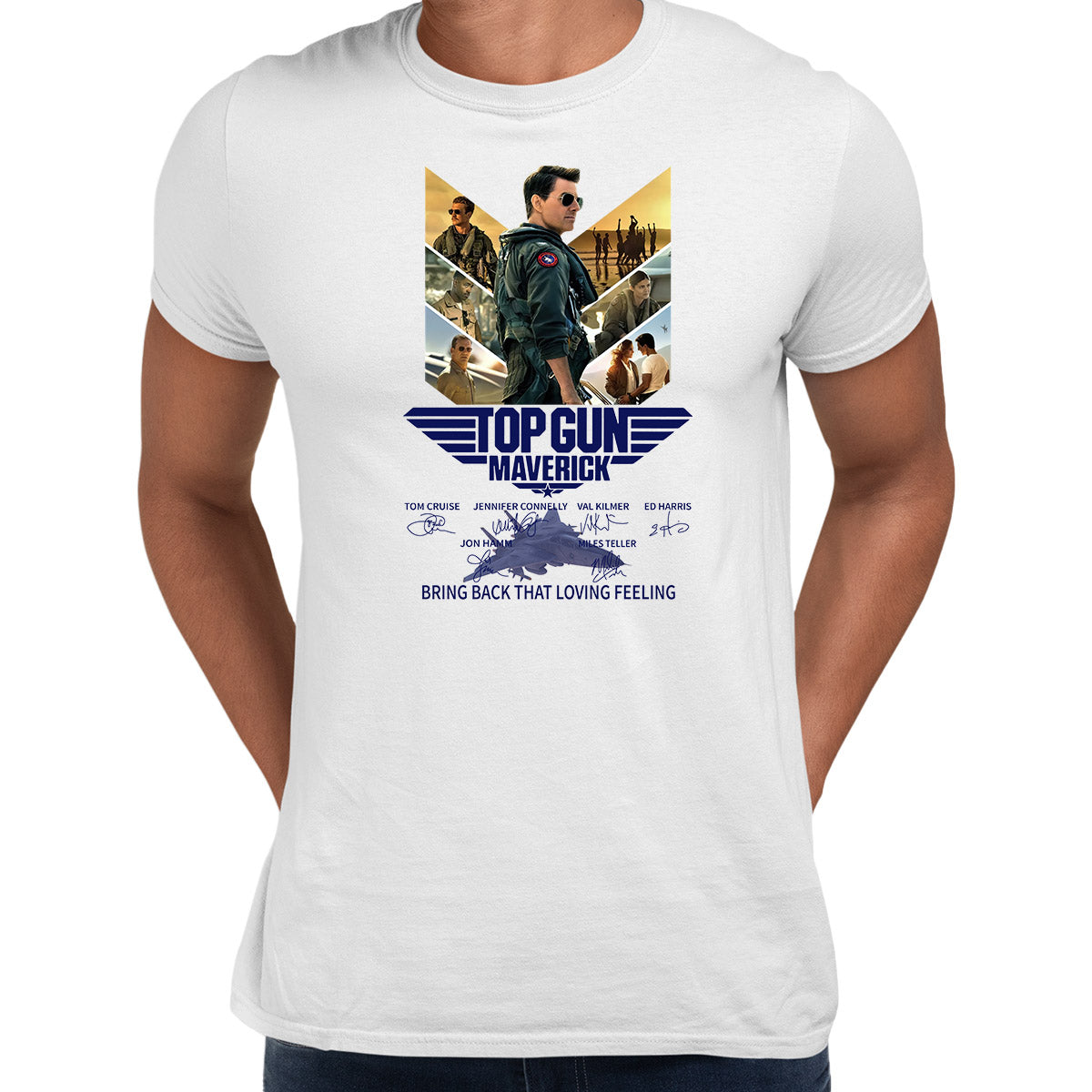 Top Gun Movie Tee Maverick T-shirt Tom Cruise - Kuzi Tees