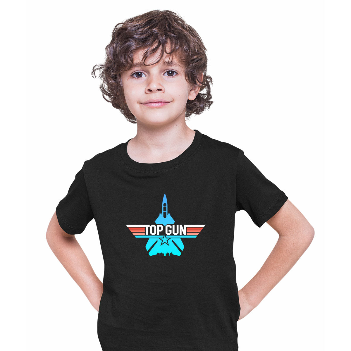 Top Gun Nostalgia T-shirt Tom Cruise Maverick T-shirt for Kids - Kuzi Tees
