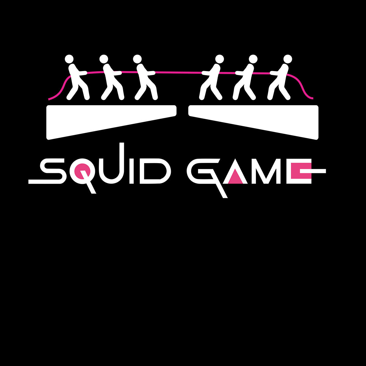 Tug of war Squid Game Cosplay Inspired TV Puzzle Unisex T-Shirt - Kuzi Tees