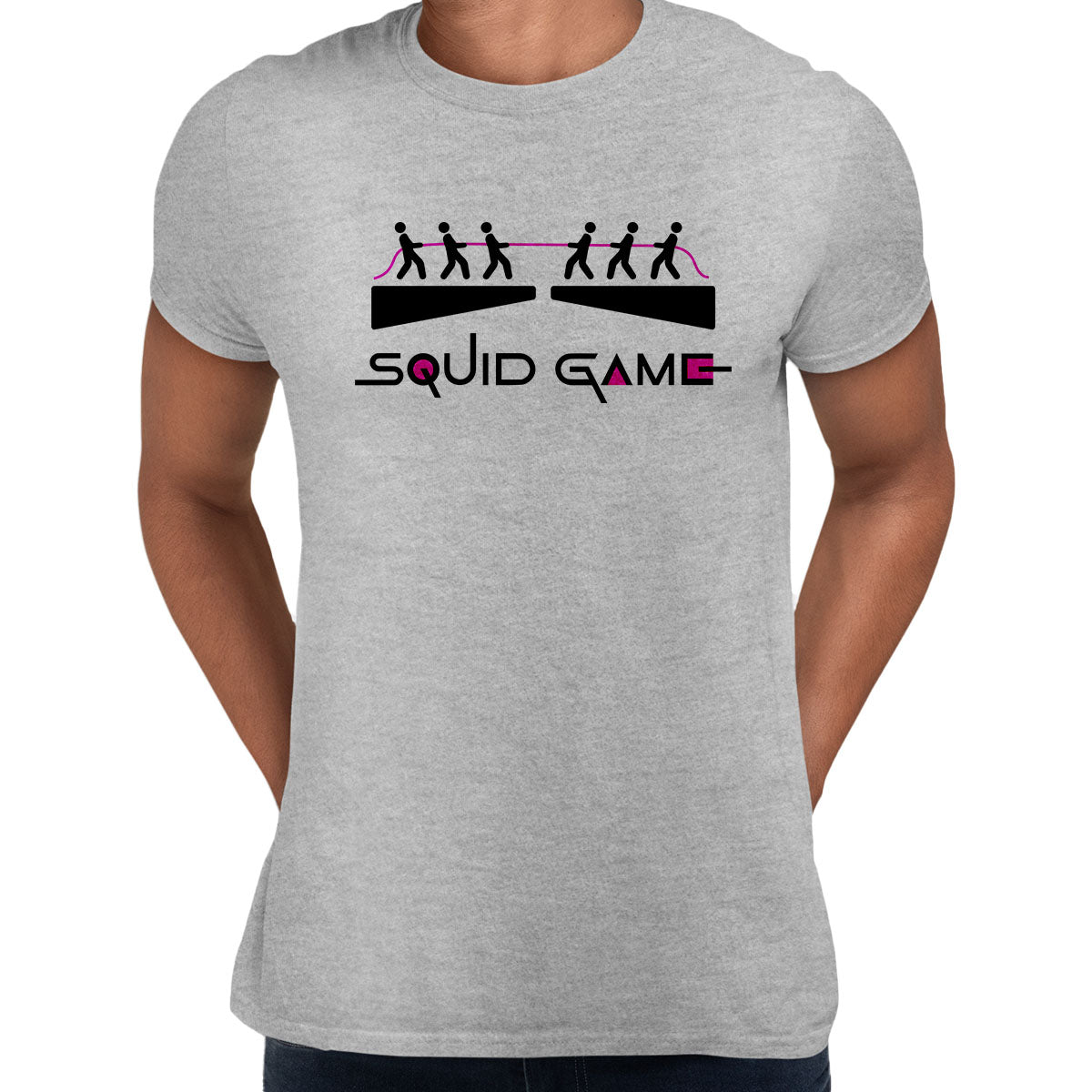 Tug of war Squid Game Cosplay Inspired TV Puzzle Unisex T-Shirt - Kuzi Tees