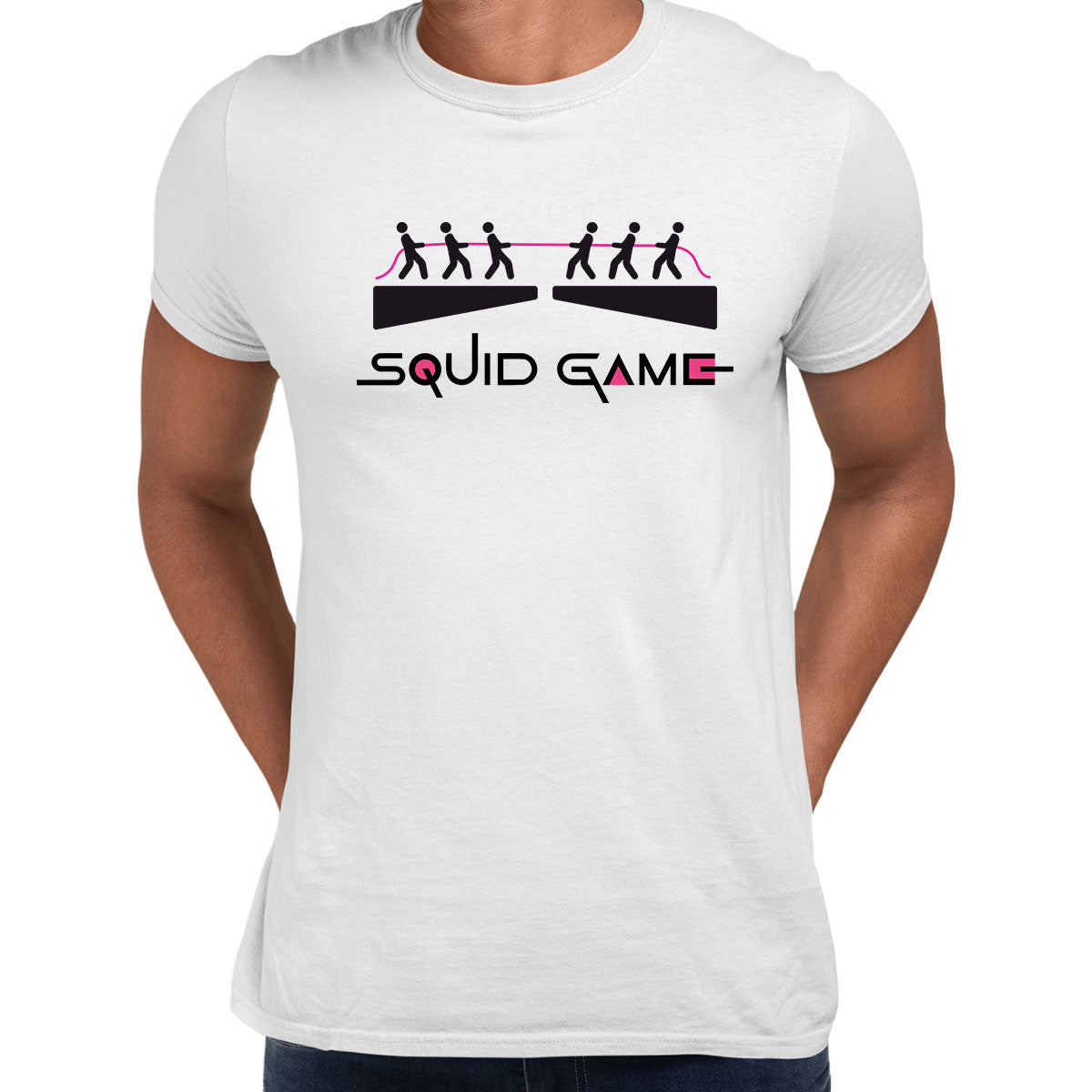 Tug of war Squid Game Cosplay Inspired TV Puzzle Unisex T-Shirt - Kuzi Tees