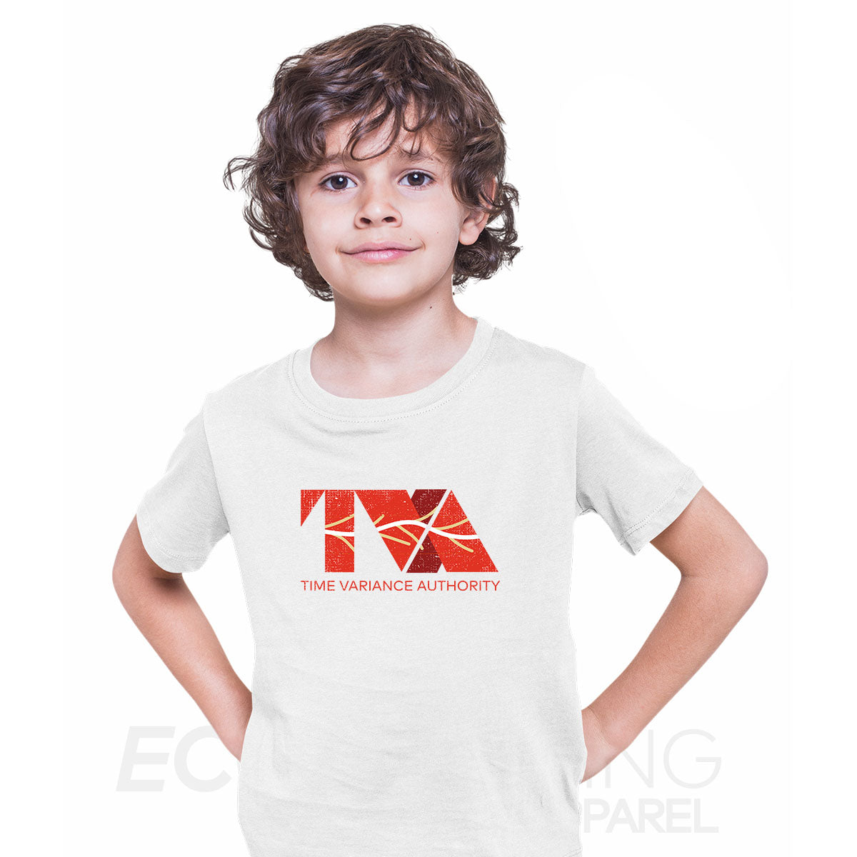 Loki TVA T-shirt, Time Variance Authority Marvel Kids Adults Novelty Geek Funny T-shirt for Kids - Kuzi Tees