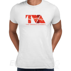 Loki TVA T-shirt, Time Variance Authority Marvel Kids Adults Novelty Geek Funny Unisex Typography - Kuzi Tees