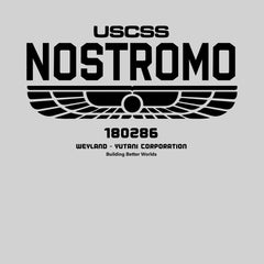 USCSS T-Shirt Nostromo Weyland Yutani Ship - Kuzi Tees