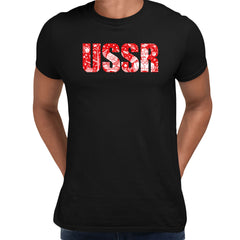 USSR Propaganda Nostalgic design Typography Unisex T-shirt - Kuzi Tees