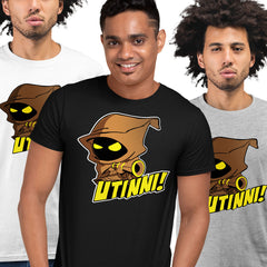 Utinni! Jawas t-shirt - Jawa Friends Momento - Tatooine Adventurer Unisex T-Shirt - Kuzi Tees