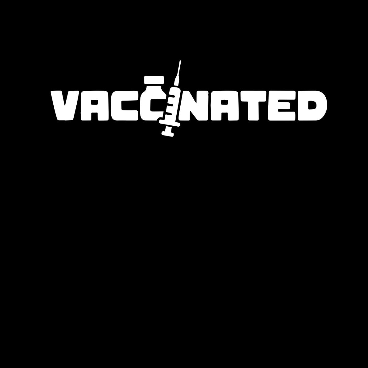 Vaccinated I Survived 2020 Quarantine Vaccine Gift Typography Unisex T-shirt - Kuzi Tees