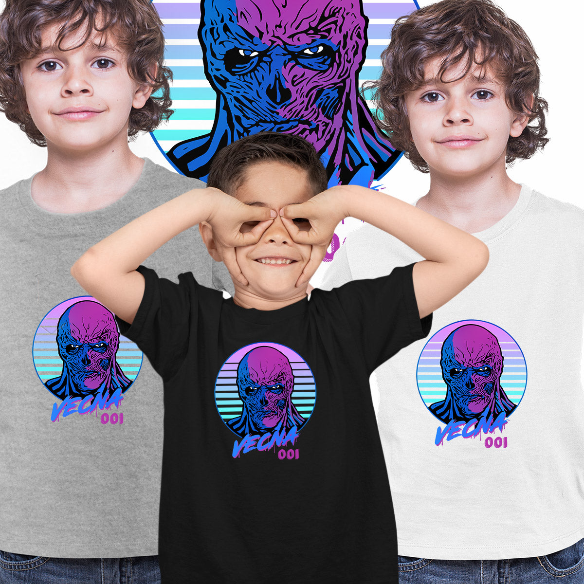 Vecna Tee Stranger Things Movie Kids T-Shirt