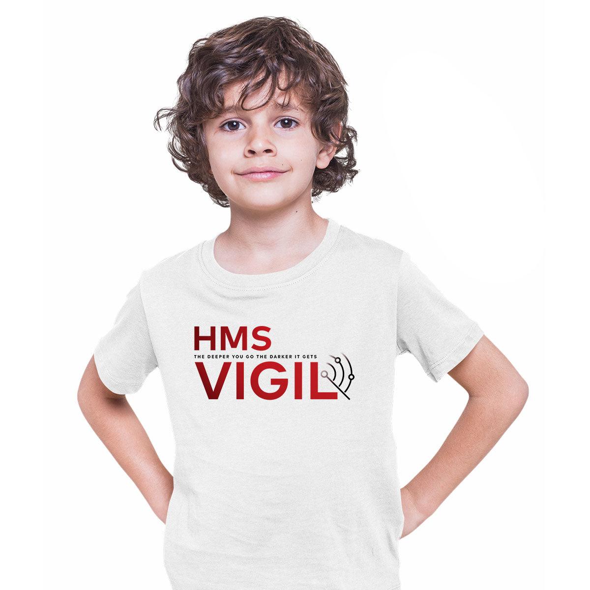 HMS Vigil BBC British Dark Submarine Drama - DCI Amy Silva T-shirt for Kids - Kuzi Tees
