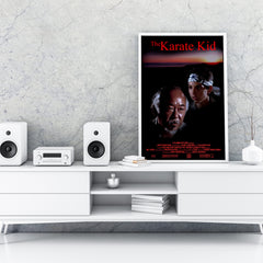 The Karate Kid 1984 Two Cobra Kai Karate Kid Posters Big Print Art Frame TV Saga Little Dragons A2 A3 - Kuzi Tees