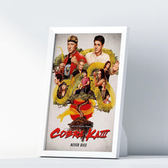 Cobra Kai 2018 One Cobra Kai Karate Kid Posters Big Print Art Frame TV Saga Little Dragons A2 A3 - Kuzi Tees