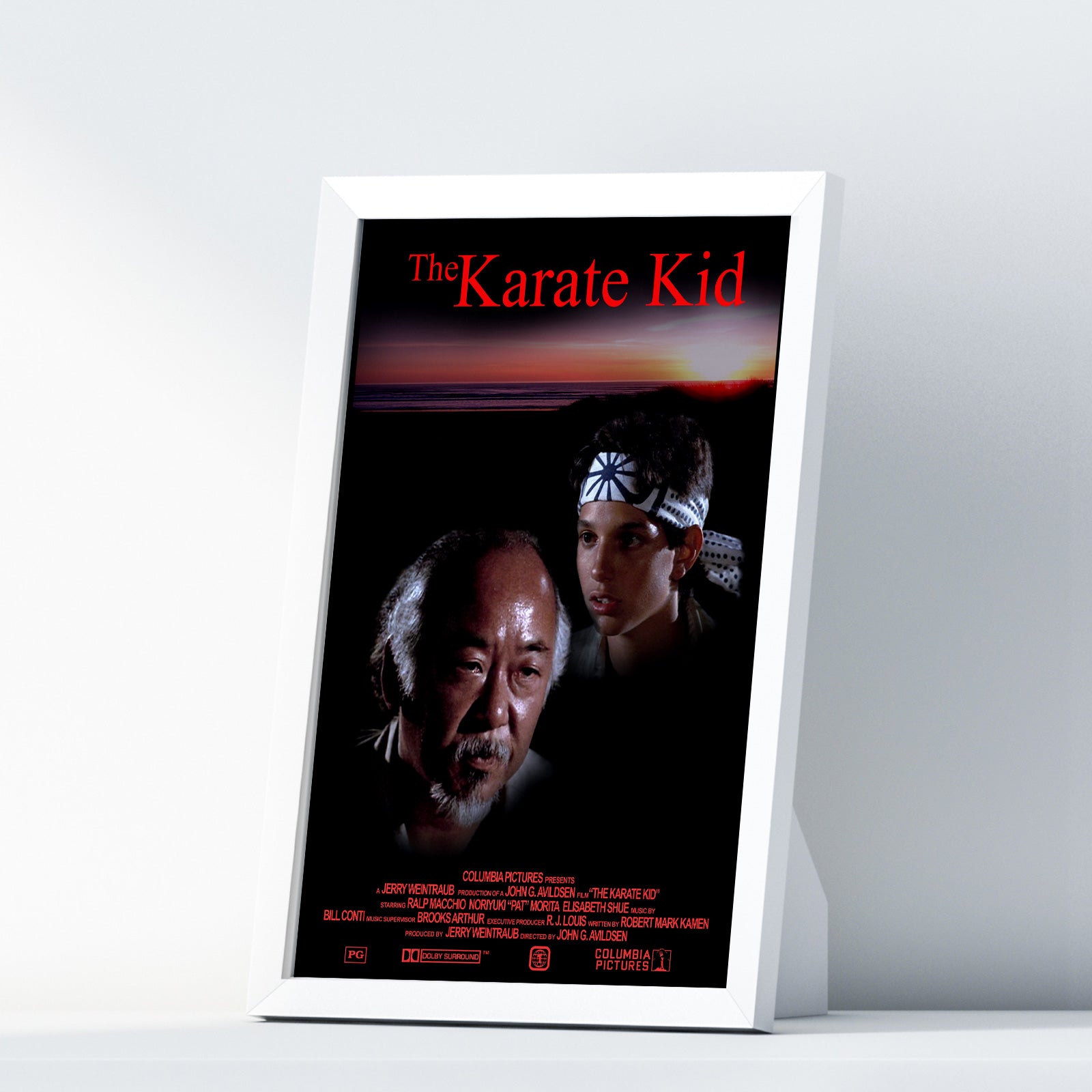 The Karate Kid 1984 Two Cobra Kai Karate Kid Posters Big Print Art Frame TV Saga Little Dragons A2 A3 - Kuzi Tees