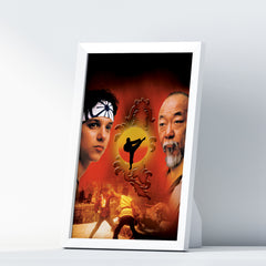 The Karate Kid 1984 Three Cobra Kai Karate Kid Posters Big Print Art Frame TV Saga Little Dragons A2 A3 - Kuzi Tees