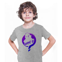 What If MCU Marvel Tee Purple Typography T-shirt for Kids - Kuzi Tees