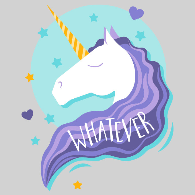 Whatever Unicorn Rule the World T-shirts With An Attitude - Kuzi Tees