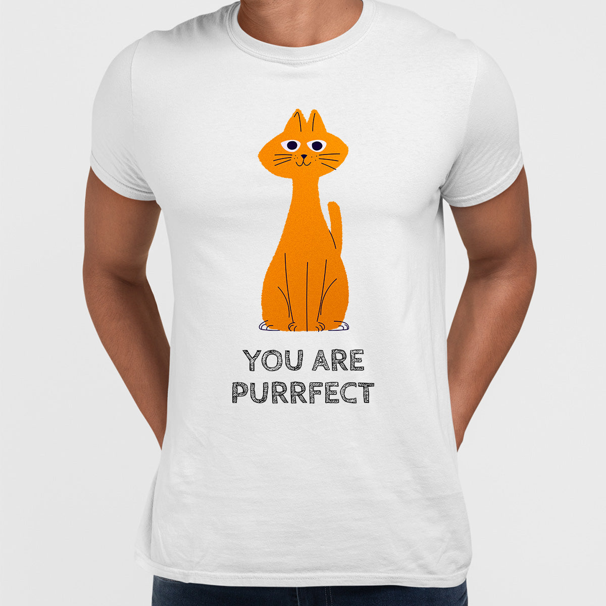 You Are Purrfect Cat T-shirt - Kuzi Tees