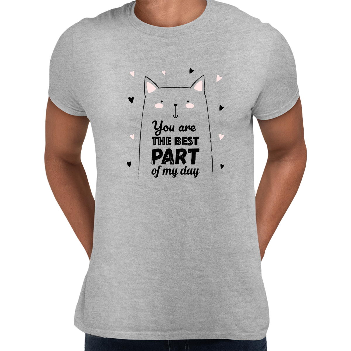 You are the best part of my day Funny Animal Quote Unisex T-shirt - Kuzi Tees