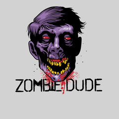 Zombie Dude Festive Funny Novelty T-shirt for Kids - Kuzi Tees