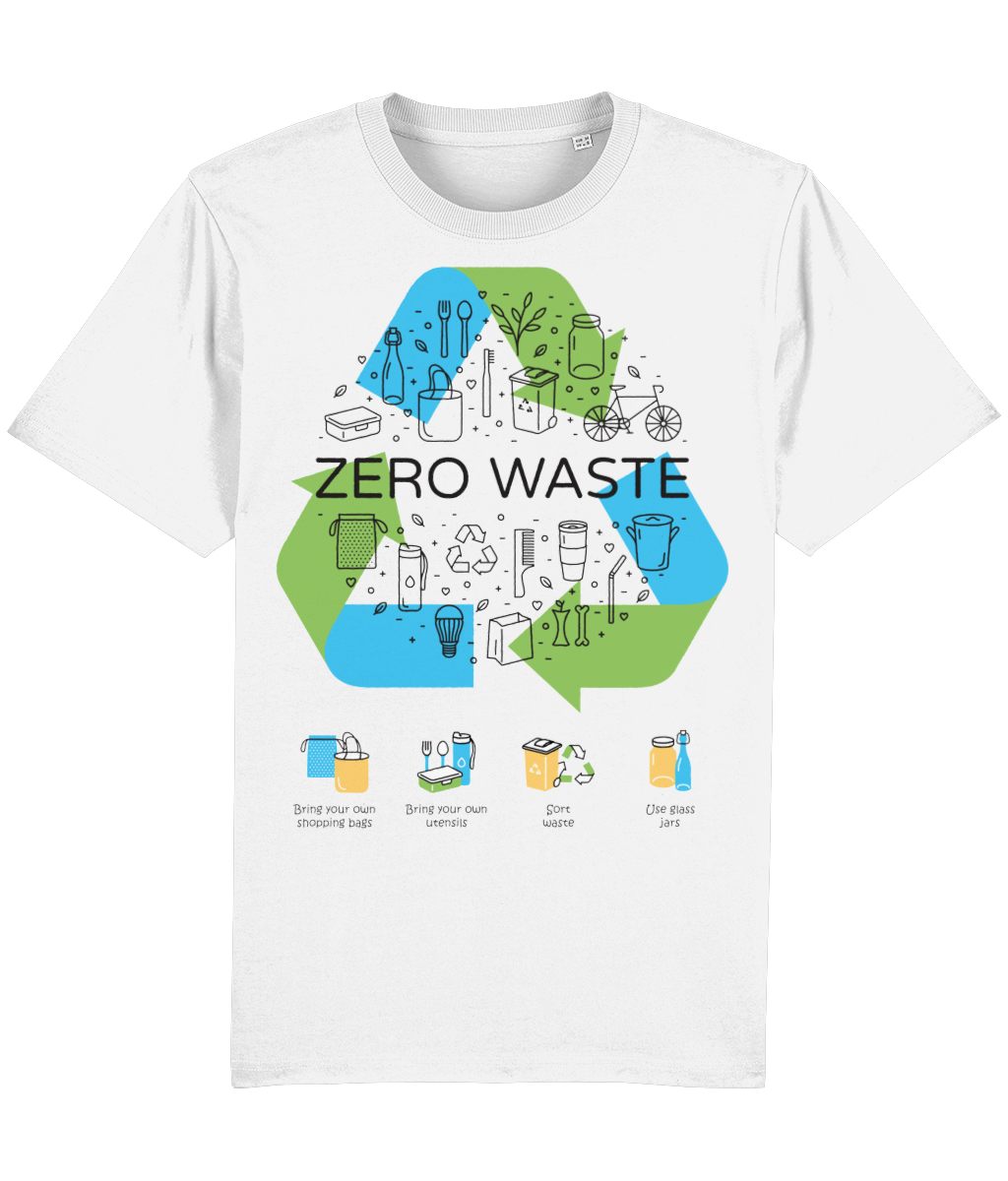 Zero Waste Please Recycle T-Shirt - Kuzi Tees