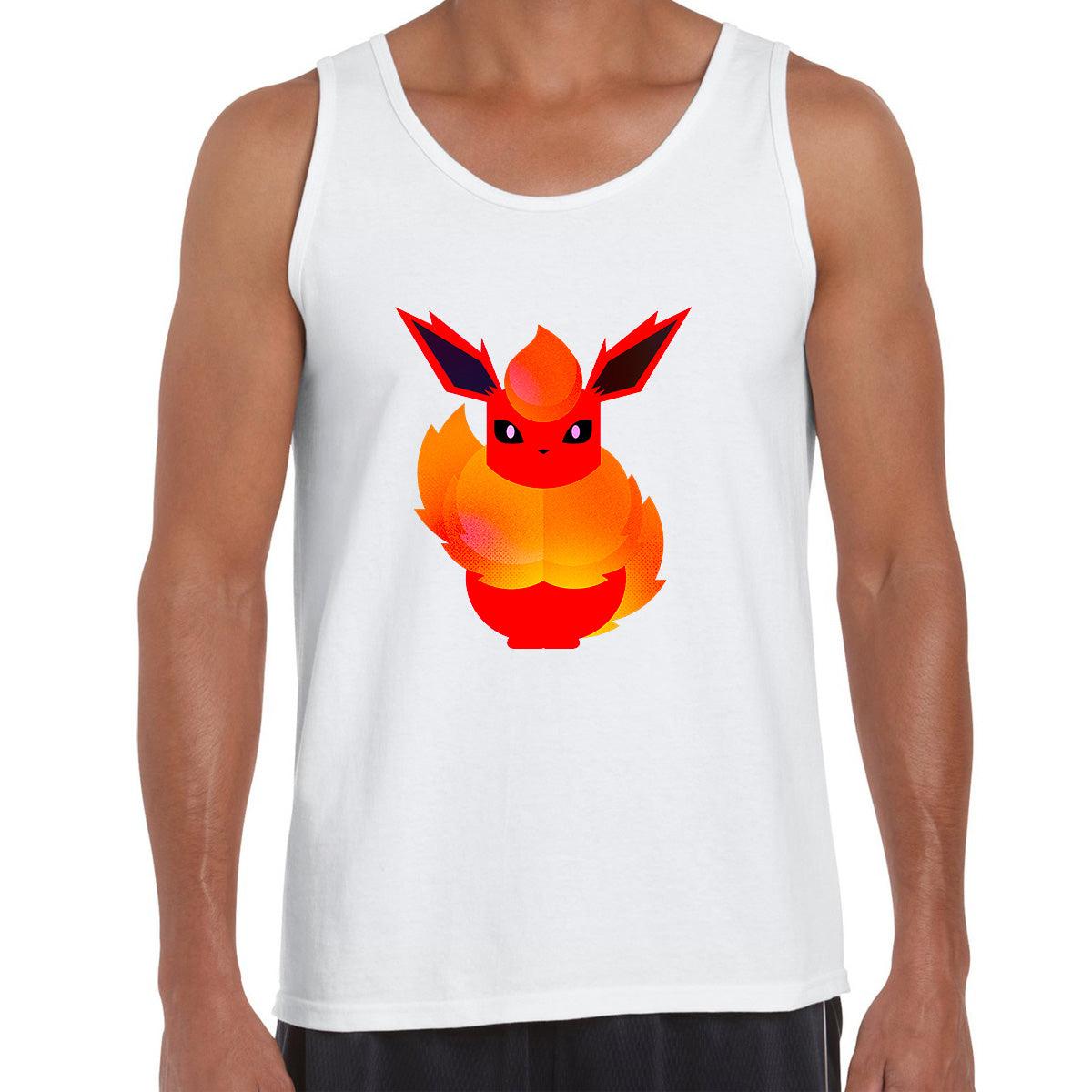 Flareon Pokemon Go Unique Design Tank Top - Kuzi Tees