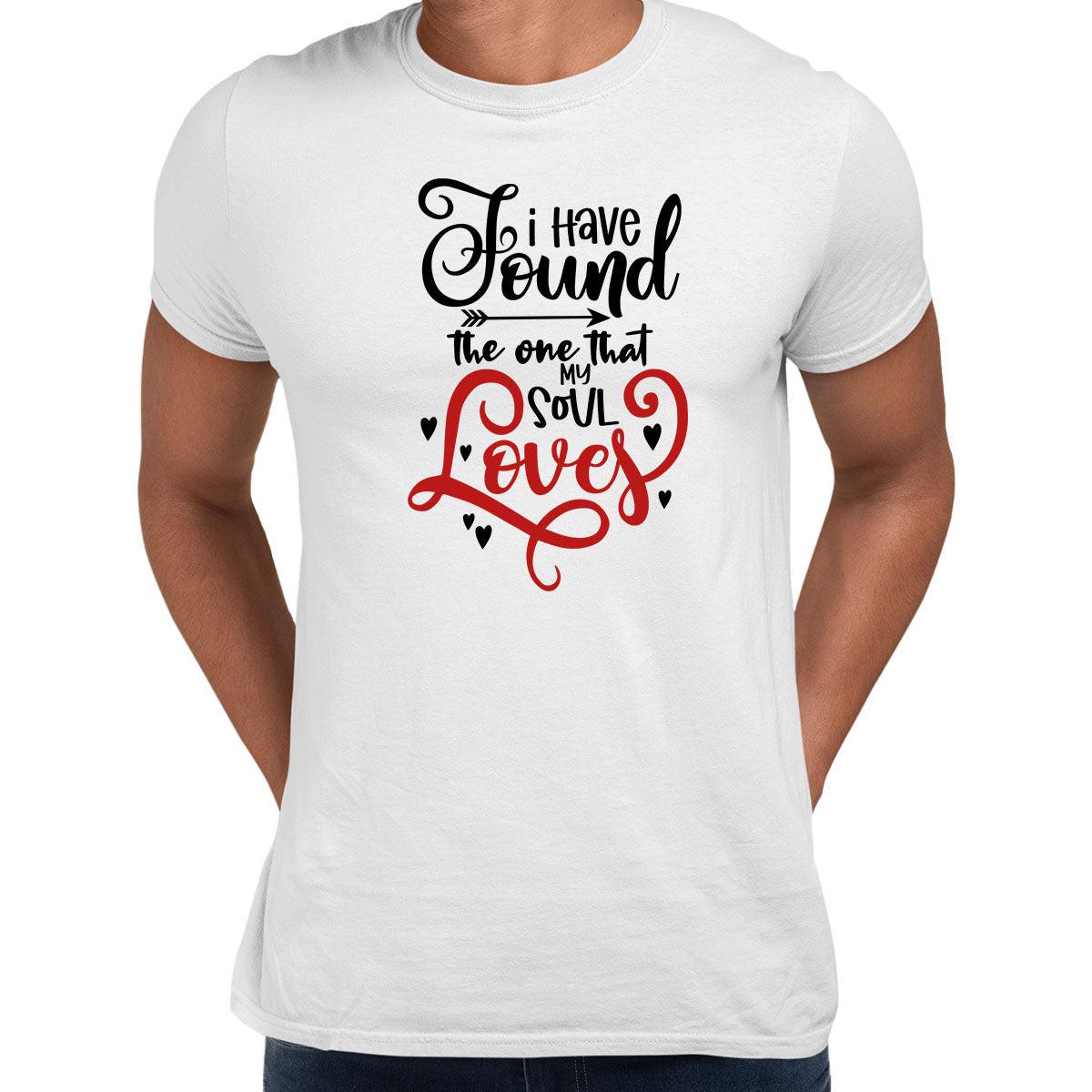 I have found the one that my soul loves Valentines Love T-shirt for men Unisex T-Shirt - Kuzi Tees