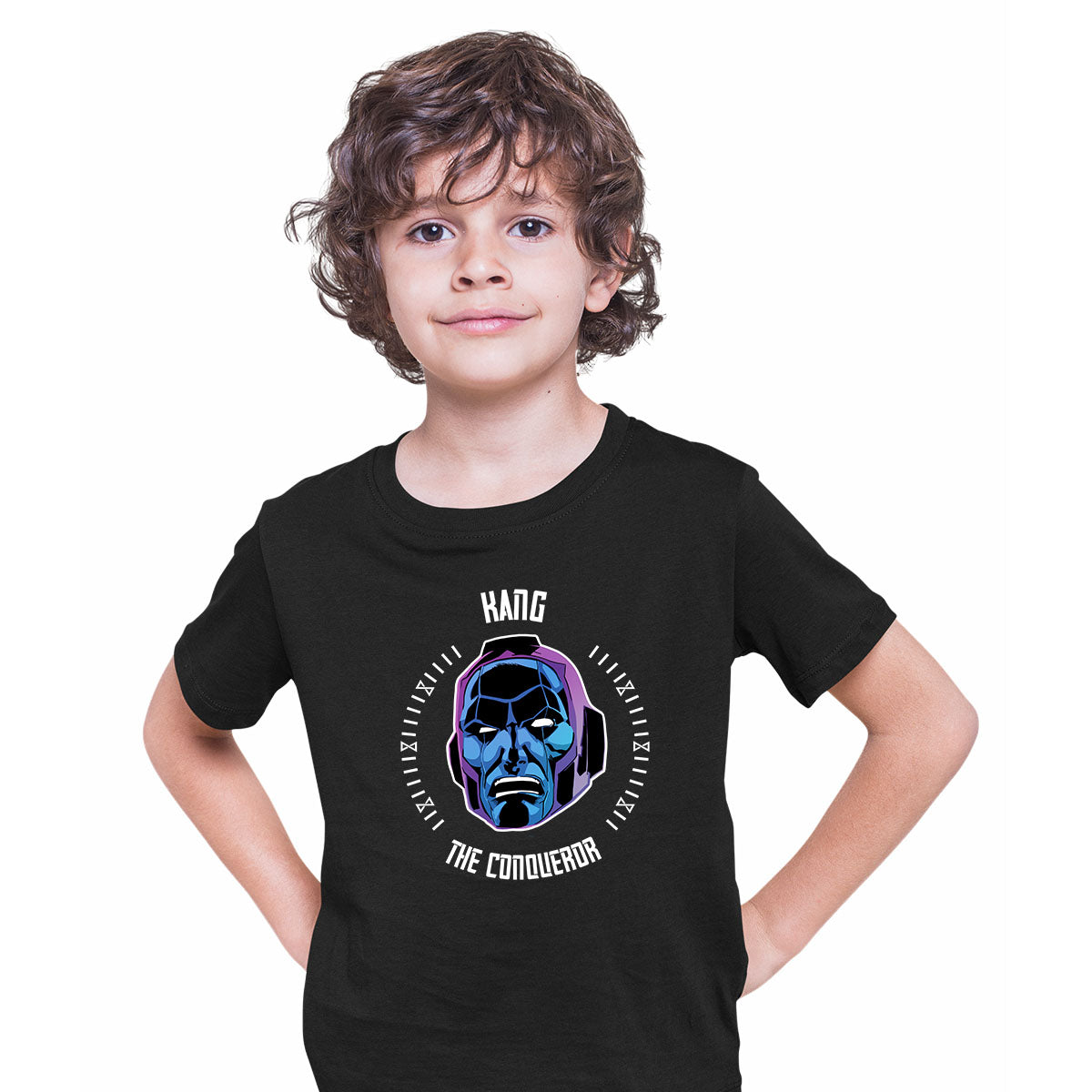 Kang The Conqueror TVA Loki Marvel Super Villain Funny T-shirt for Kids - Kuzi Tees