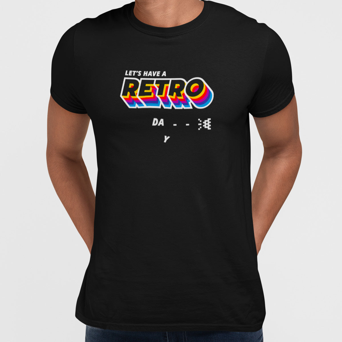 Let's Have a Retro Game Day - Eco Retro T-Shirt Collection - Kuzi Tees