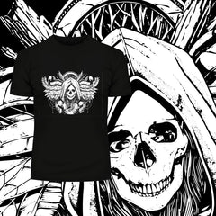 Grunge Skull Death Heavy Metal - Kuzi Tees