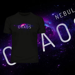 Nebula Chaos Abstract Space T-Shirt composition - Kuzi Tees