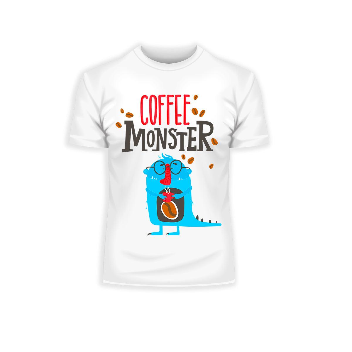 Coffee Monster T-shirts for Caffeine Freaks With An Attitude - Kuzi Tees