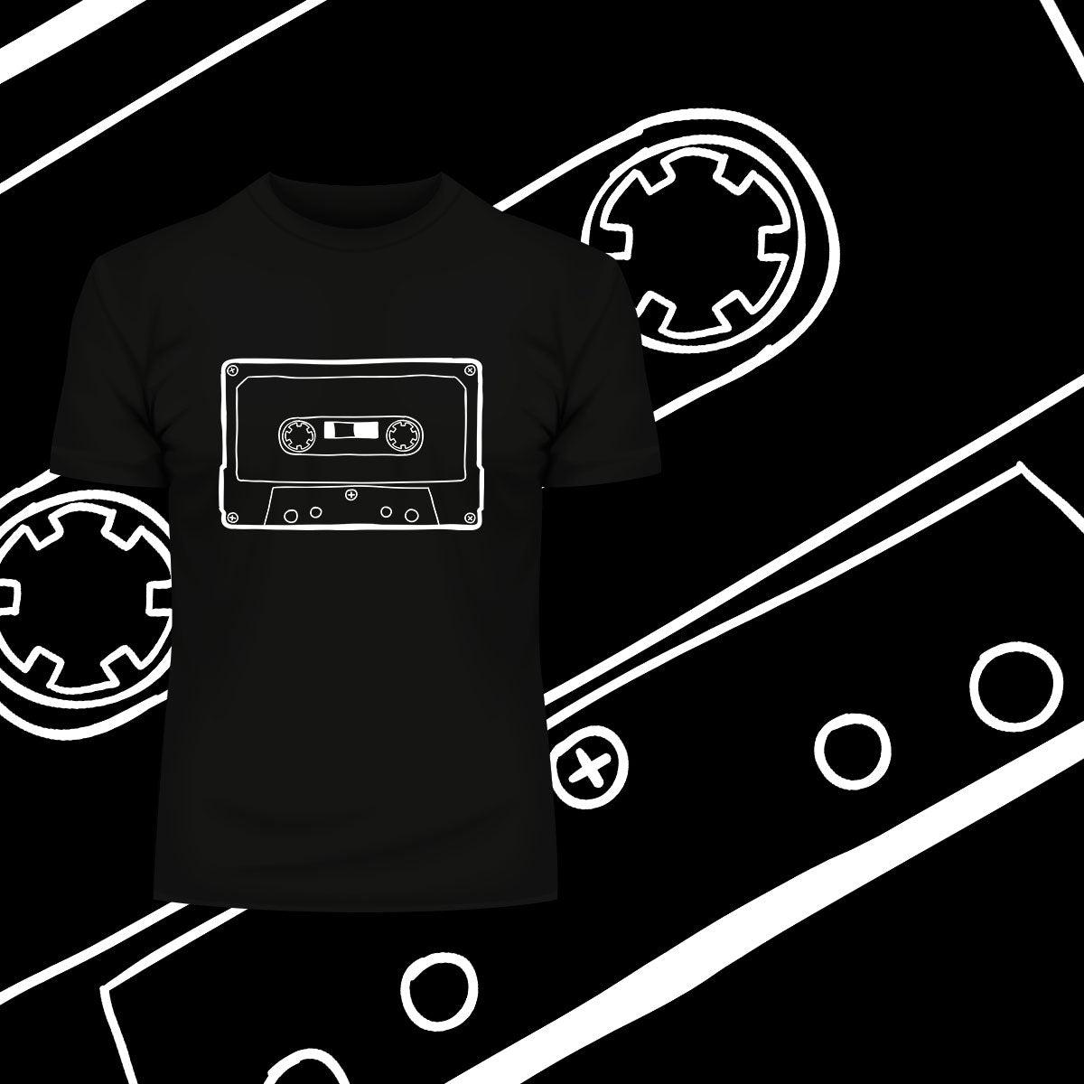 Cassette tape recording Unisex T-shirt for Cool Retro Old Fashion Mind - Kuzi Tees