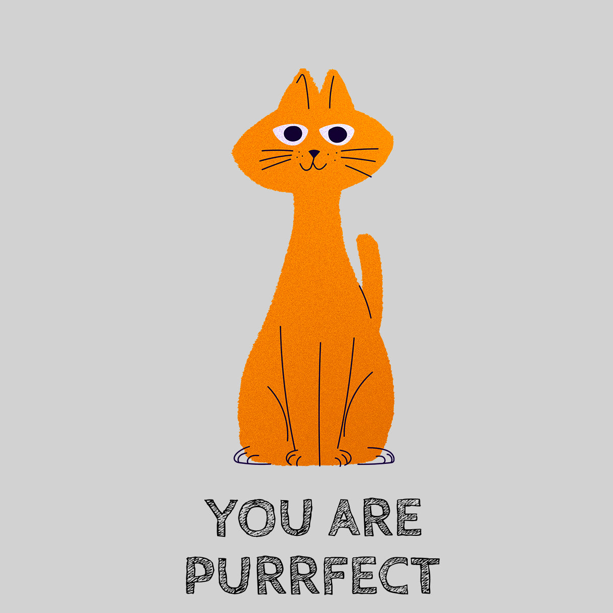 You Are Purrfect Cat T-shirt - Kuzi Tees