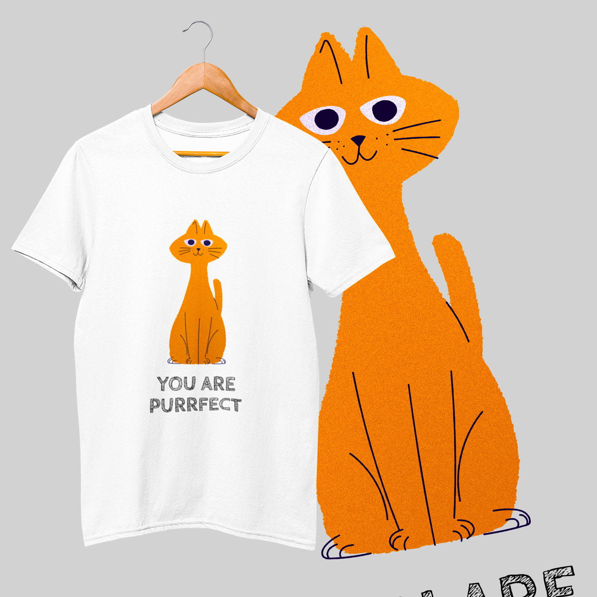 You Are Purrfect Cat T-shirt - Kuzi Tees