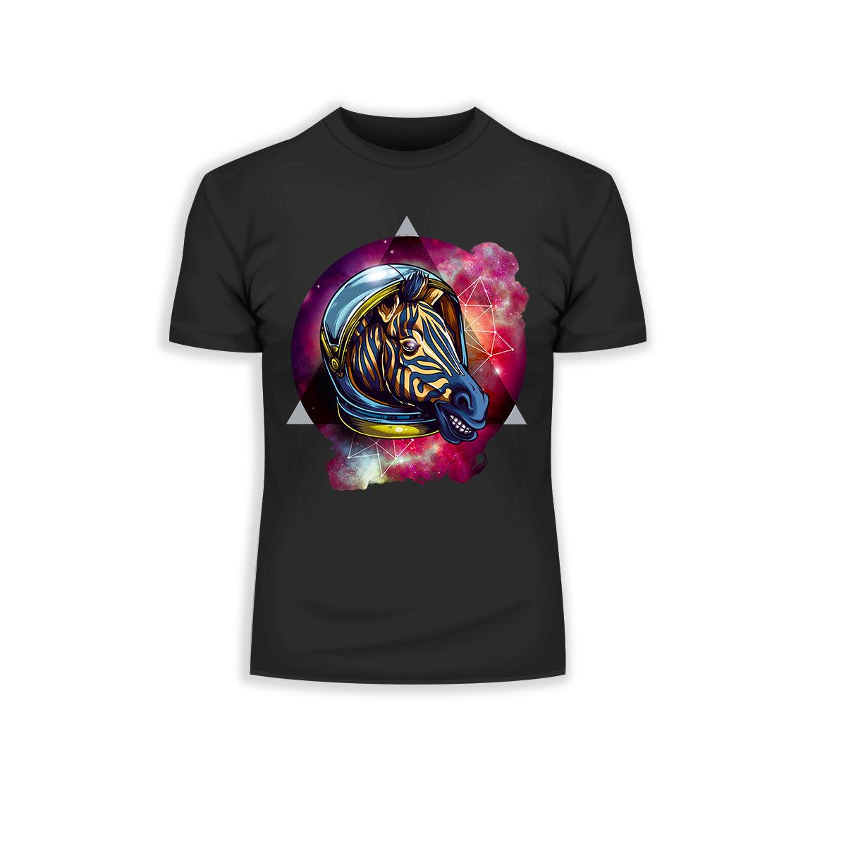 Awesome Cosmic Zebra - T-shirt with an Attitude - Kuzi Tees