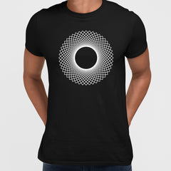 Modern Geometric Elements - Line Dots & Shapes Printed t-shirts Unisex Sample 20 - Kuzi Tees