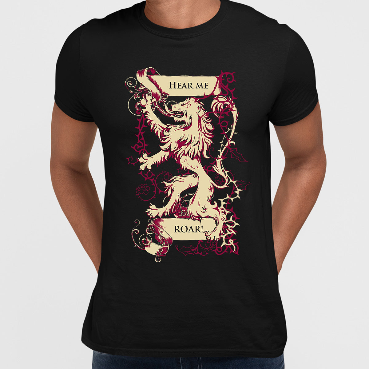 Pop Culture T-Shirt Game of Thrones - Hear Me Roar - Kuzi Tees