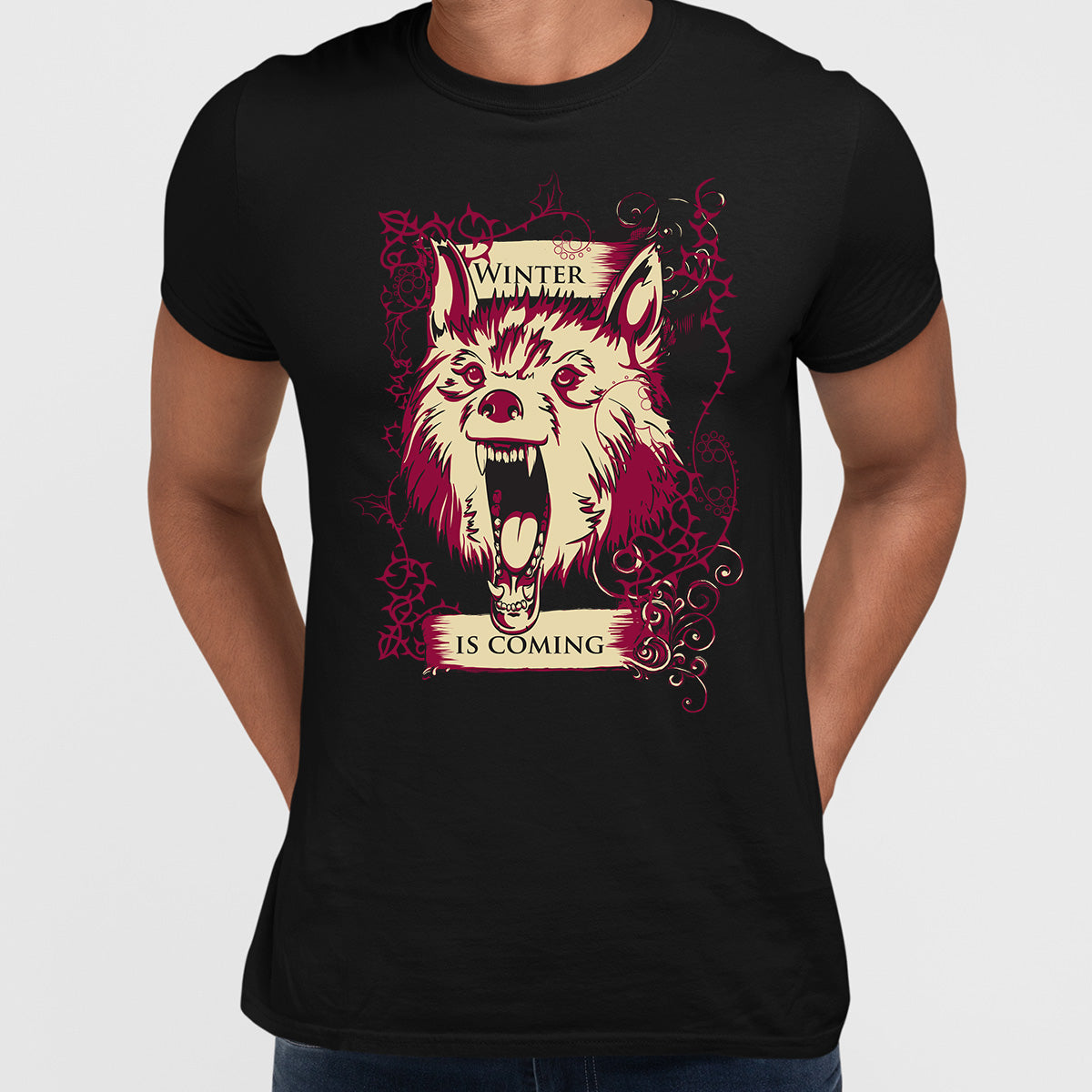 Pop Culture T-Shirt Game of Thrones - Winter Is Coming GOT Fan - Kuzi Tees