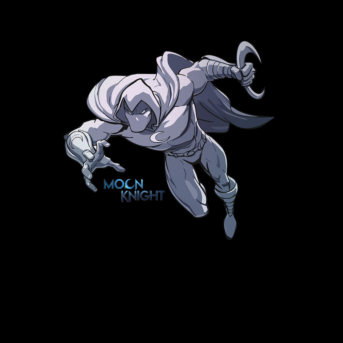 Moon Knight Great Gift Idea for Fans of Marvel's Newest TV Series - Moon Knight Graphic Unisex T-Shirt - Kuzi Tees